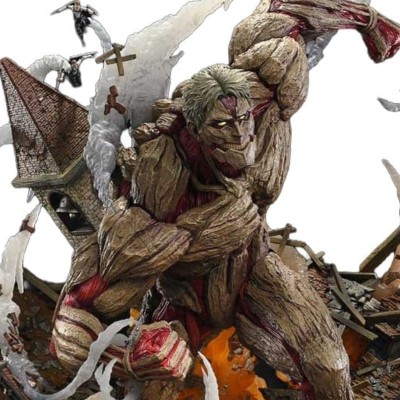 ATTACK ON TITAN - Reiner Braun Armored Titan Ultimate Diorama Masterline Statue Prime 1 Studio 75 cm