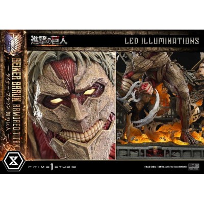 ATTACK ON TITAN - Reiner Braun Armored Titan Ultimate Diorama Masterline Statue Prime 1 Studio 75 cm