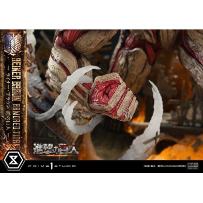 ATTACK ON TITAN - Reiner Braun Armored Titan Ultimate Diorama Masterline Statue Prime 1 Studio 75 cm