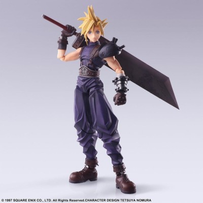FINAL FANTASY VII - Cloud Strife Digital Plus Edition Bring Arts Action Figure 15 cm