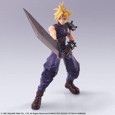 FINAL FANTASY VII - Cloud Strife Digital Plus Edition Bring Arts Action Figure 15 cm