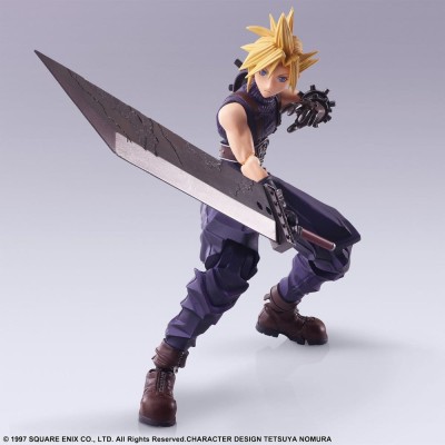 FINAL FANTASY VII - Cloud Strife Digital Plus Edition Bring Arts Action Figure 15 cm