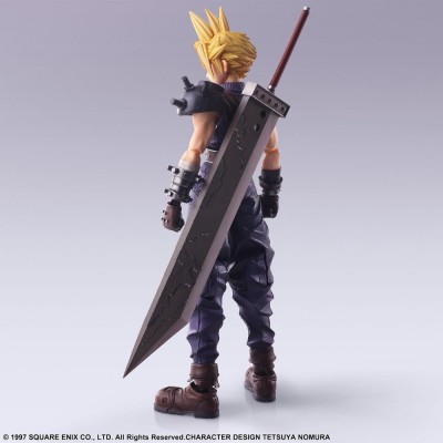 FINAL FANTASY VII - Cloud Strife Digital Plus Edition Bring Arts Action Figure 15 cm