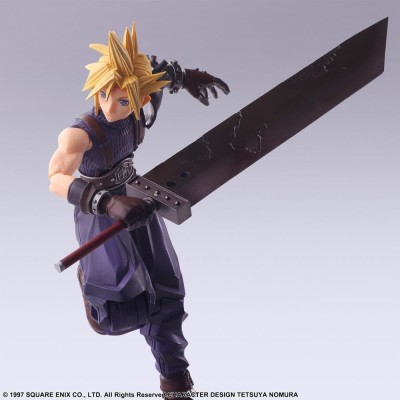 FINAL FANTASY VII - Cloud Strife Digital Plus Edition Bring Arts Action Figure 15 cm
