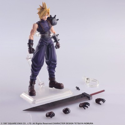 FINAL FANTASY VII - Cloud Strife Digital Plus Edition Bring Arts Action Figure 15 cm