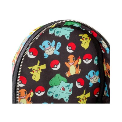 Pokemon by Loungefly Mini Backpack Pikachu and Starters - Zaino