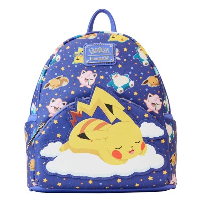 Pokemon by Loungefly Mini Backpack Sleeping Pikachu and Friends - Zaino