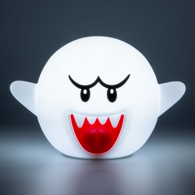 SUPER MARIO - Boo Lamp Squishy Glow Silicon 14 cm