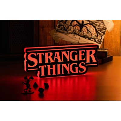 STRANGER THINGS - Shaped Logo Light - Lampada 14 cm