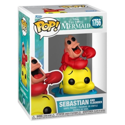 THE LITTLE MERMAID - Sebastian & Flounder Funko POP! 1756