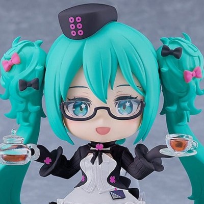 HATSUNE MIKU - Character Vocal Series 01 Glasses x Café Ver. Nendoroid Action Figure 10 cm