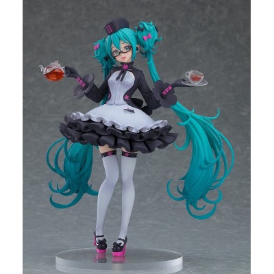 HATSUNE MIKU - Character Vocal Series 01 Glasses x Café Ver. Pop Up Parade PVC Figure 18 cm