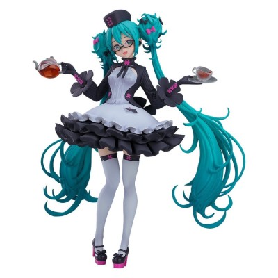 HATSUNE MIKU - Character Vocal Series 01 Glasses x Café Ver. Pop Up Parade PVC Figure 18 cm