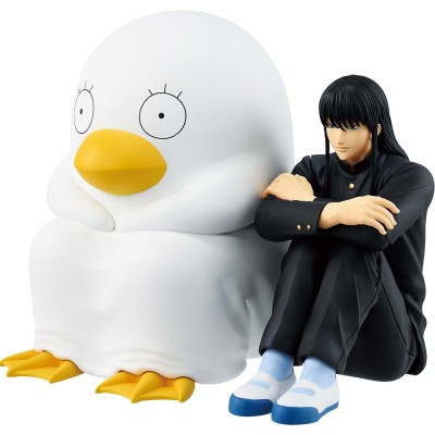 3-Z GINPACHI SENSEI - Katsura & Elizabeth Gintama Ichibansho Bandai PVC Figure 15 cm