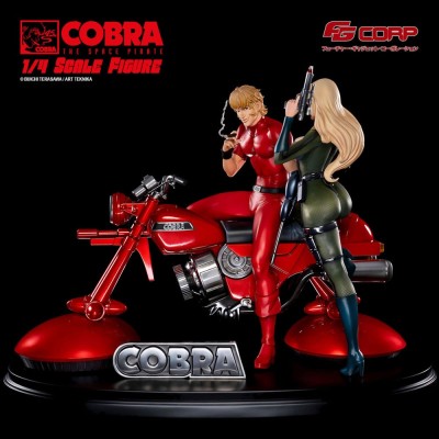 SPACE PIRATE COBRA - Cobra & Jane Royal (Spacesuit Ver.) 1/4 Future Gadget Corporation Resin Figure 47 cm