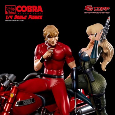 SPACE PIRATE COBRA - Cobra & Jane Royal (Spacesuit Ver.) 1/4 Future Gadget Corporation Resina 47 cm