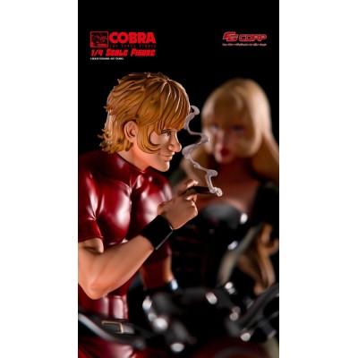 SPACE PIRATE COBRA - Cobra & Jane Royal (Spacesuit Ver.) 1/4 Future Gadget Corporation Resin Figure 47 cm