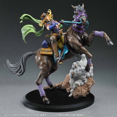 JOJO'S BIZARRE ADVENTURE - Gyro Zeppeli & Valkyrie Figure Medicos Entertainment PVC Figure 31 cm
