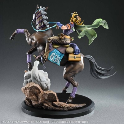 JOJO'S BIZARRE ADVENTURE - Gyro Zeppeli & Valkyrie Figure Medicos Entertainment PVC Figure 31 cm