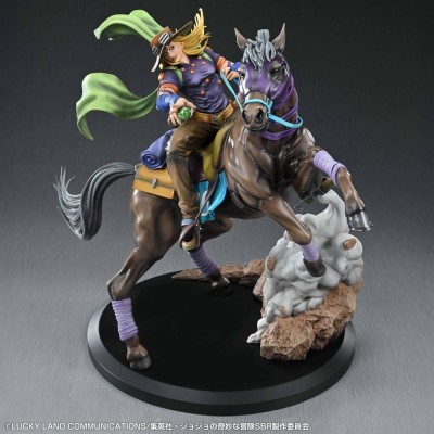 JOJO'S BIZARRE ADVENTURE - Gyro Zeppeli & Valkyrie Figure Medicos Entertainment PVC Figure 31 cm