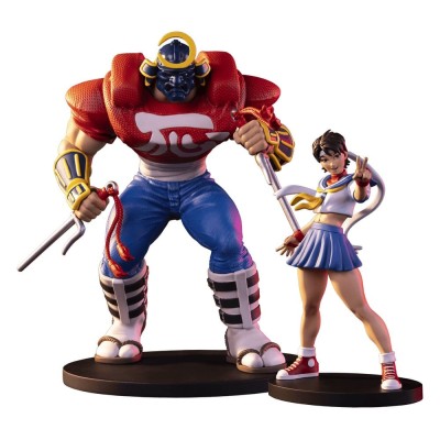 STREET FIGHTER - Sakura & Sodom Street Jam Statues 1/10 Premium Collectibles Studio 22 cm