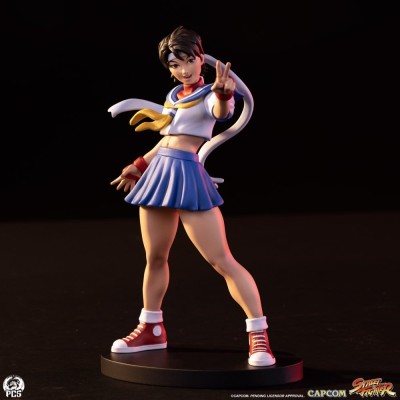 STREET FIGHTER - Sakura & Sodom Street Jam Statues 1/10 Premium Collectibles Studio 22 cm