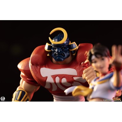 STREET FIGHTER - Sakura & Sodom Street Jam Statues 1/10 Premium Collectibles Studio 22 cm