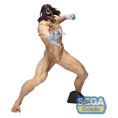 ATTACK ON TITAN - Eren Yeager Attack Titan Ver. GigantiX Sega PVC Figure 25 cm