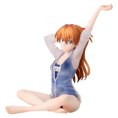 REBUILD OF EVANGELION - Asuka Shikinami Langley School Swimsuit Ver. Yumemirize Sega PVC Figure 16 cm