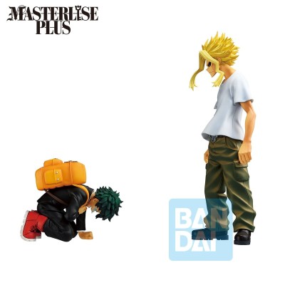 MY HERO ACADEMIA - Izuku Midoriya & All Might Ichibansho The Story Of How He Became The Greatest Hero Bandai PVC Figure 27 cm & 