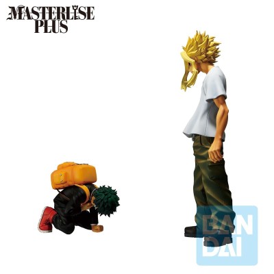 MY HERO ACADEMIA - Izuku Midoriya & All Might Ichibansho The Story Of How He Became The Greatest Hero Bandai PVC Figure 27 cm & 