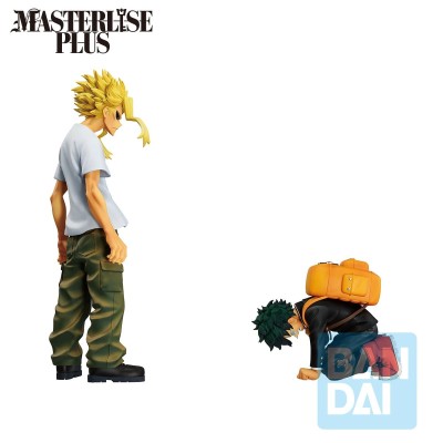 MY HERO ACADEMIA - Izuku Midoriya & All Might Ichibansho The Story Of How He Became The Greatest Hero Bandai PVC Figure 27 cm & 