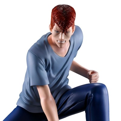 YU YU HAKUSHO - Kazuma Kuwabara Ichibansho Chapter Black Saga Bandai PVC Figure 16 cm