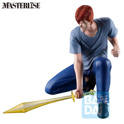 YU YU HAKUSHO - Kazuma Kuwabara Ichibansho Chapter Black Saga Bandai PVC Figure 16 cm