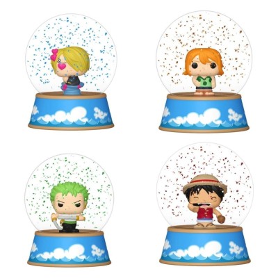 ONE PIECE - Mini Figures Glitter Globes Funko Figure Blind Box 5 cm