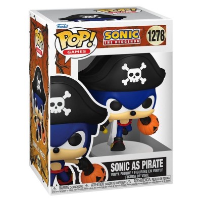 SONIC THE HEDGEHOG - Pirate Sonic Funko Pop Games 1278
