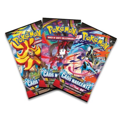 Pokemon Caos Nascente Blister 3 Bustine + 1 Card - Charmeleon (ITA)