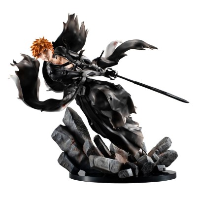 BLEACH - Ichigo Kurosaki (Re-run) Gem Series Thousand-Year Blood War Megahouse PVC Figure 25 cm