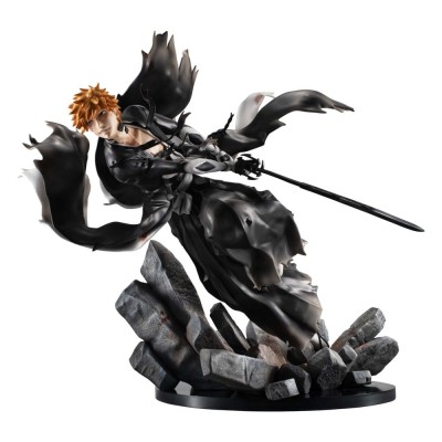 BLEACH - Ichigo Kurosaki (Re-run) Gem Series Thousand-Year Blood War Megahouse PVC Figure 25 cm