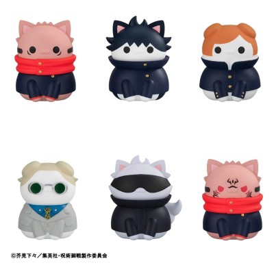 JUJUTSU KAISEN - Jujutsu Cats Shibuya Incident Ver. Blind Box Mini Figures Megahouse Mega Cat Project 3 cm