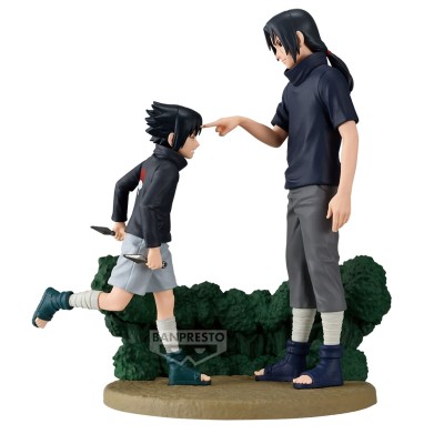 NARUTO SHIPPUDEN - Sasuke Uchiha & Itachi Uchiha Memorable Saga Banpresto PVC Figure 14 cm