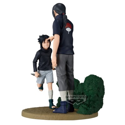 NARUTO SHIPPUDEN - Sasuke Uchiha & Itachi Uchiha Memorable Saga Banpresto PVC Figure 14 cm