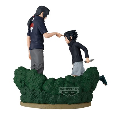 NARUTO SHIPPUDEN - Sasuke Uchiha & Itachi Uchiha Memorable Saga Banpresto PVC Figure 14 cm