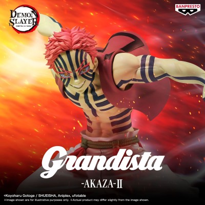 DEMON SLAYER KIMETSU NO YAIBA - Akaza II Grandista Banpresto PVC Statue 23 cm