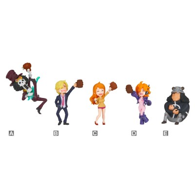 ONE PIECE - Banquet Vol. 3 World Collectable Figure Complete Pack 7 cm