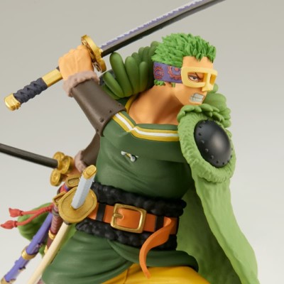 ONE PIECE - Roronoa Zoro III Battle Record Collection Banpresto PVC Statue 17 cm