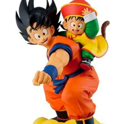 DRAGON BALL Z - Son Goku & Son Gohan Ichibansho Spirit Of The Saiyan Bandai PVC Figure 21 cm