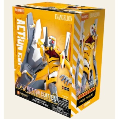 EVANGELION  - Action Edition Proto Type 00 Model Kit Blokees 17 cm