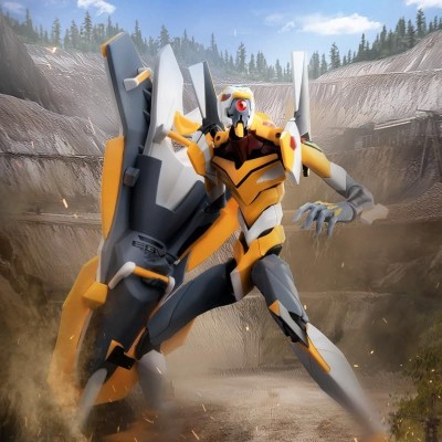 EVANGELION  - Action Edition Proto Type 00 Model Kit Blokees 17 cm