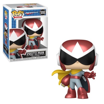 MEGA MAN - Proto Man Funko POP! Games Vinyl Figure 1282